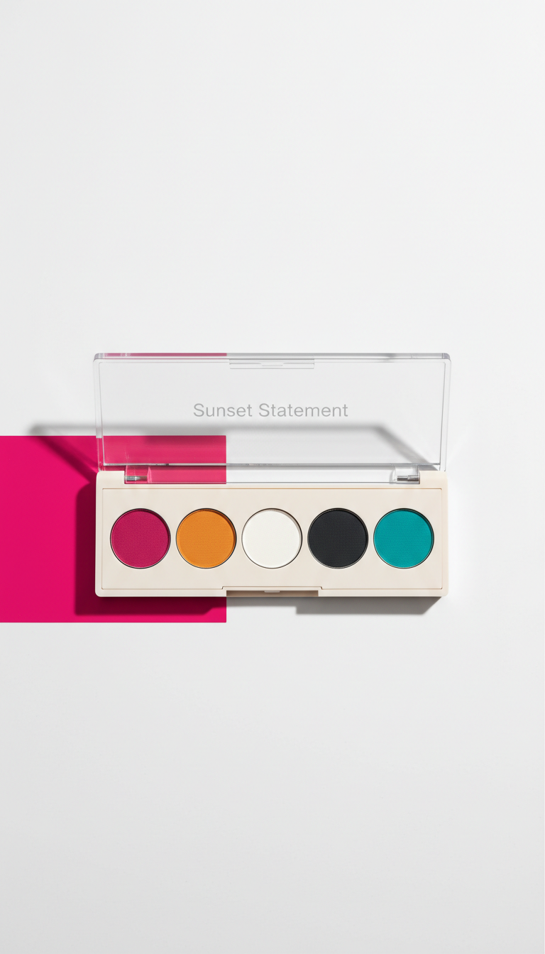 Sunset statement cream shadow