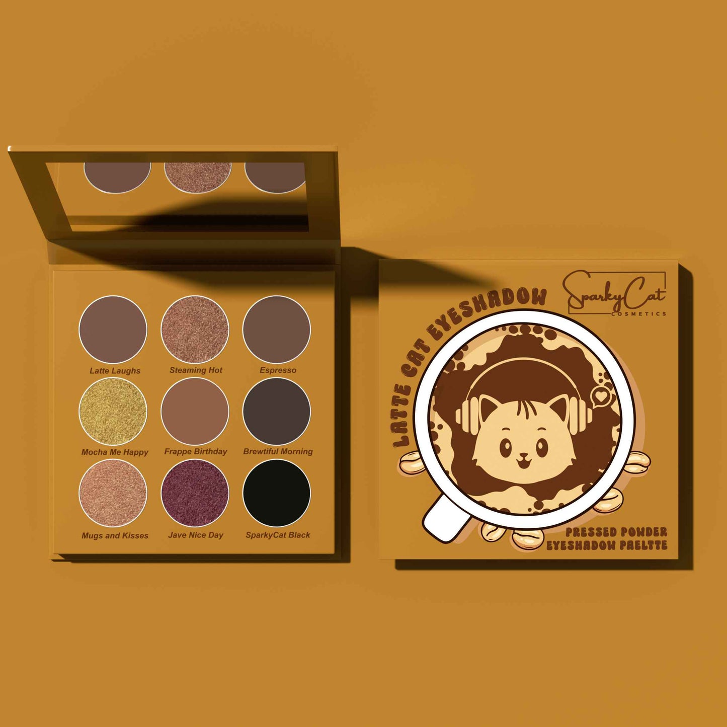 Latte Cat Eyeshadow Palette