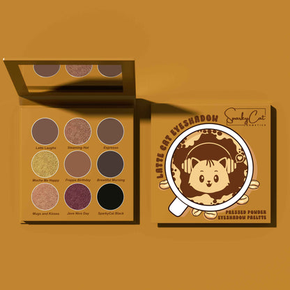 Latte Cat Eyeshadow Palette