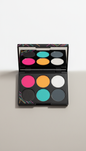 Neon cityscape eye palette