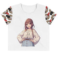 House of Aubree Crop Top Tee