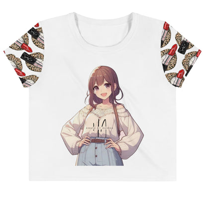 House of Aubree Crop Top Tee