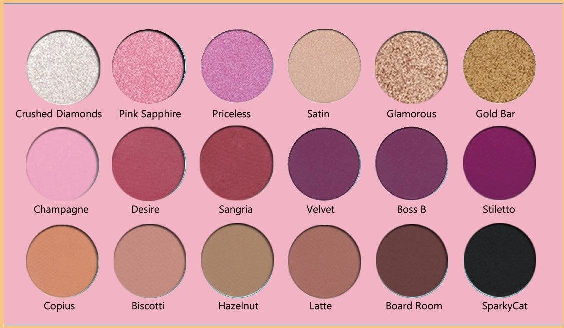 GLAMOROUS Eyeshadow Palette