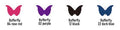 Butterflies: Dual Eyeliner Stampers
