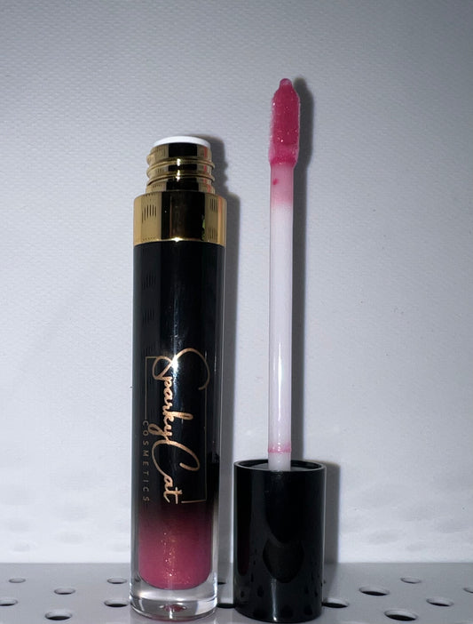 Feminine Pink Lip Gloss