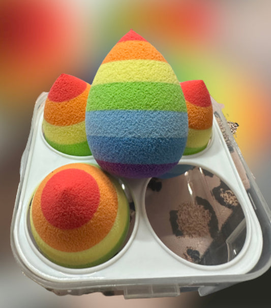Rainbow Beauty Blender Sponges
